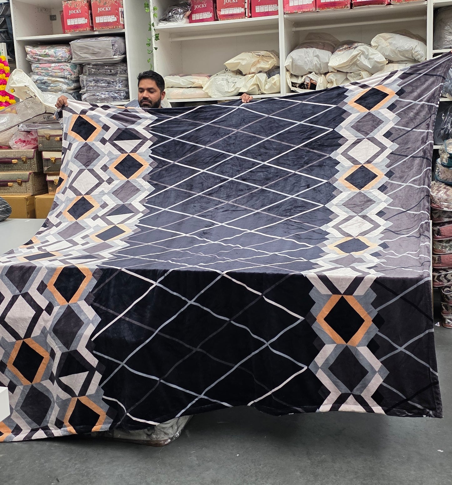 Printed All-Season Duvet Cover – Reversible