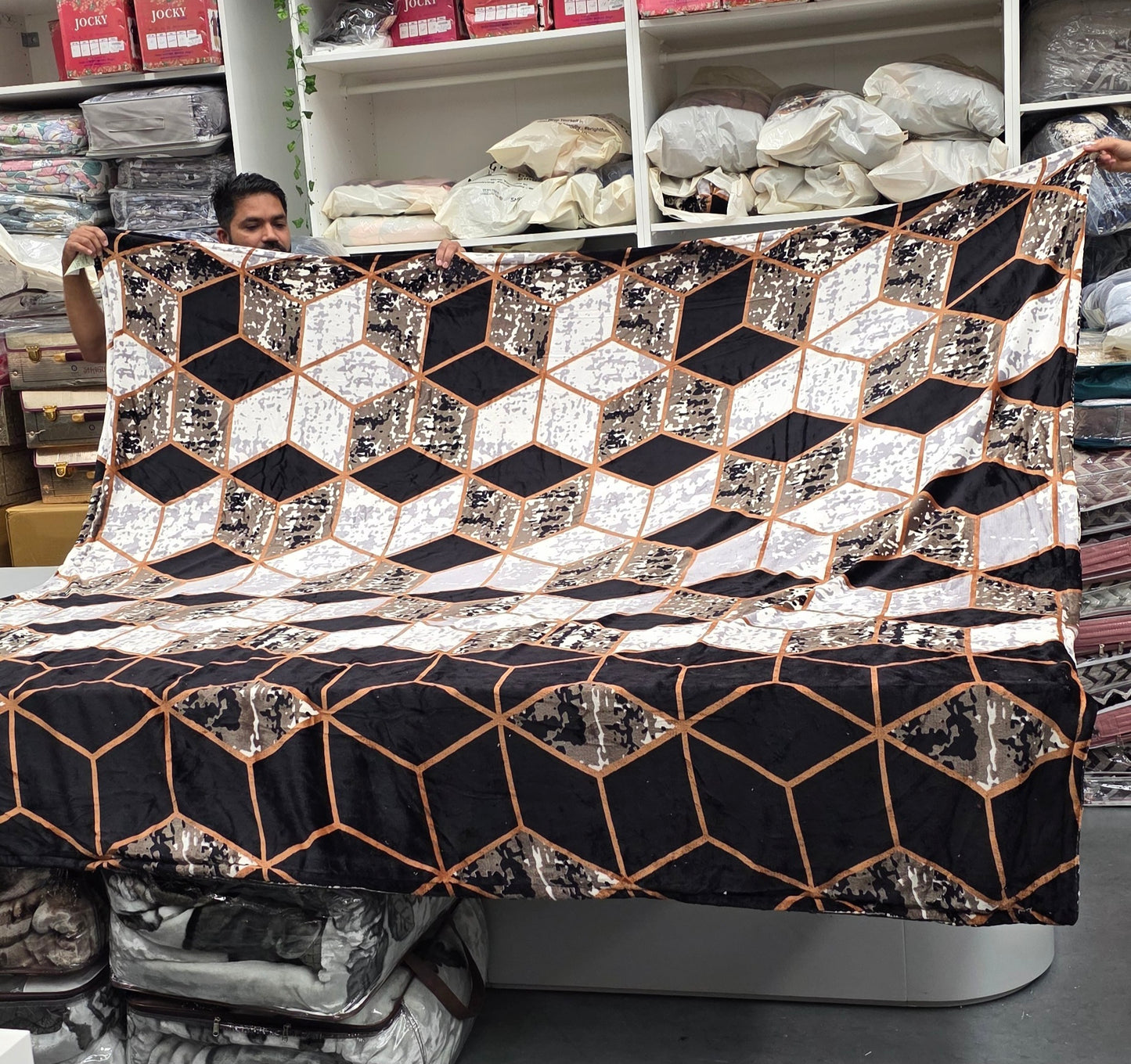 Printed All-Season Duvet Cover – Reversible