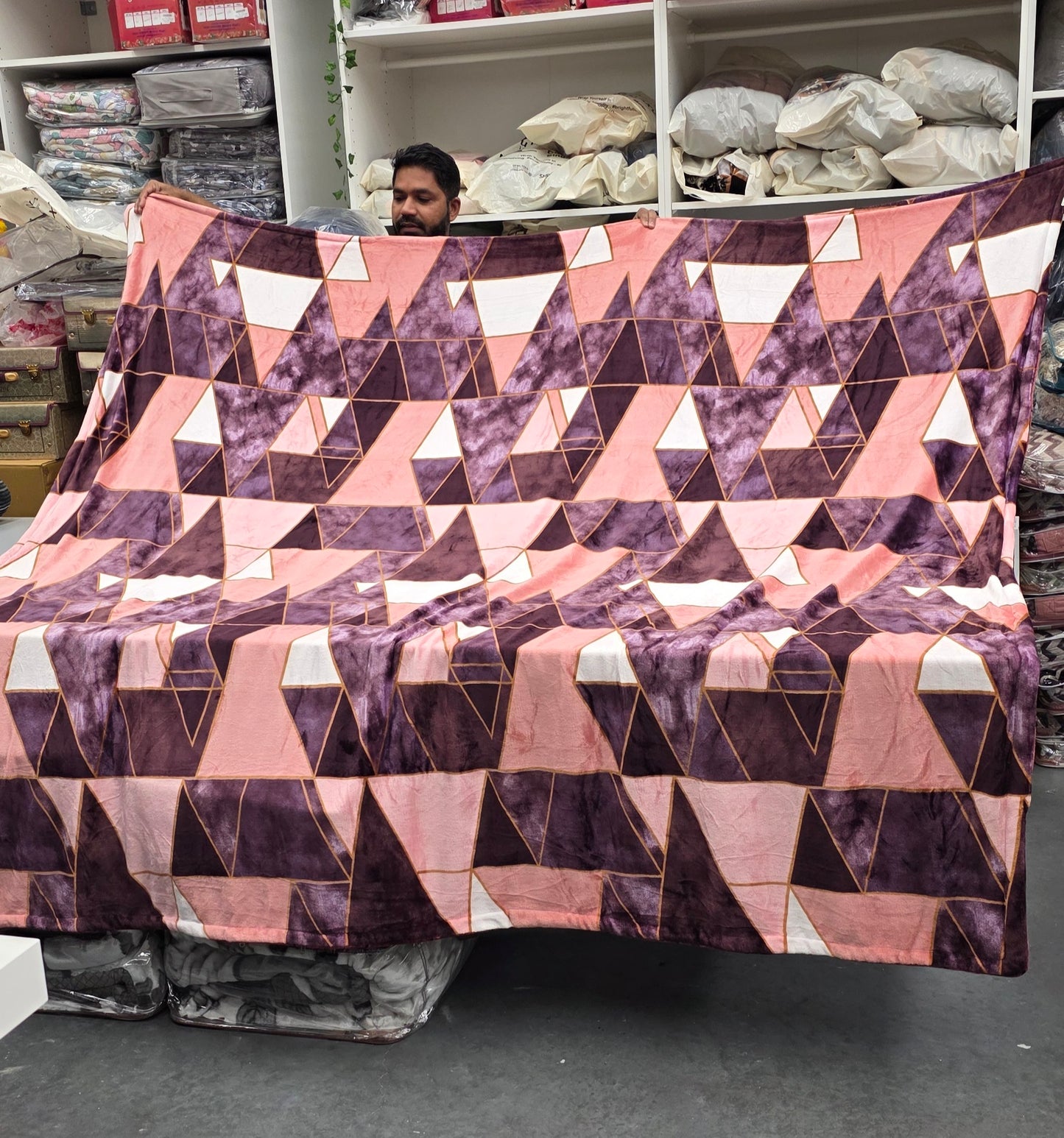 Printed All-Season Duvet Cover – Reversible