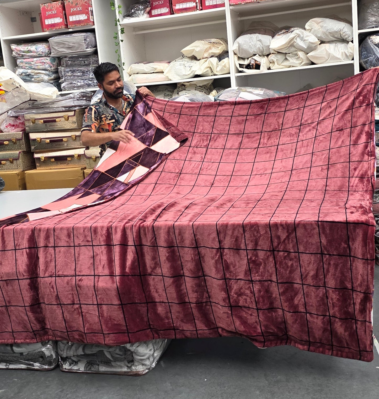 Printed All-Season Duvet Cover – Reversible