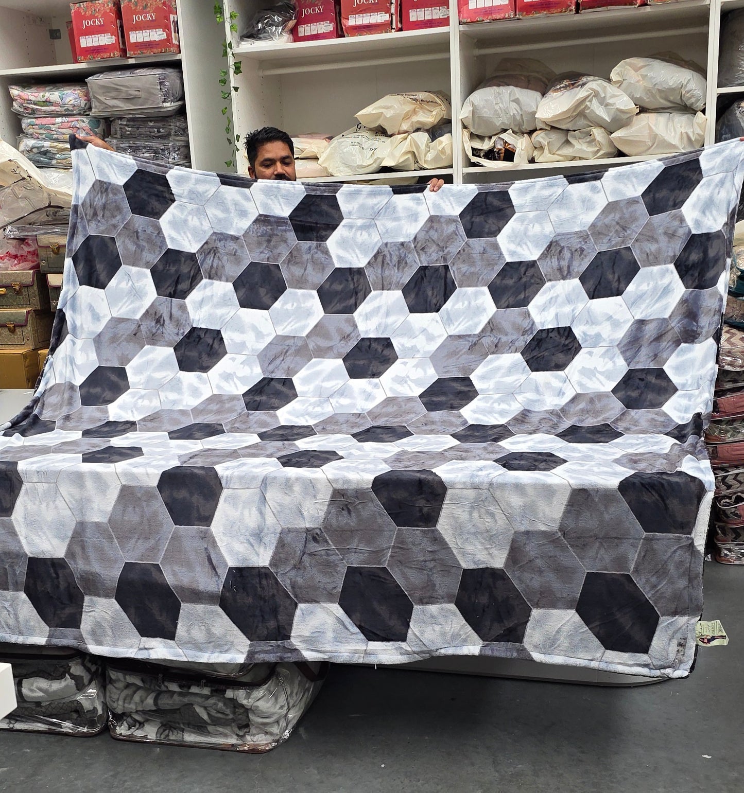Printed All-Season Duvet Cover – Reversible