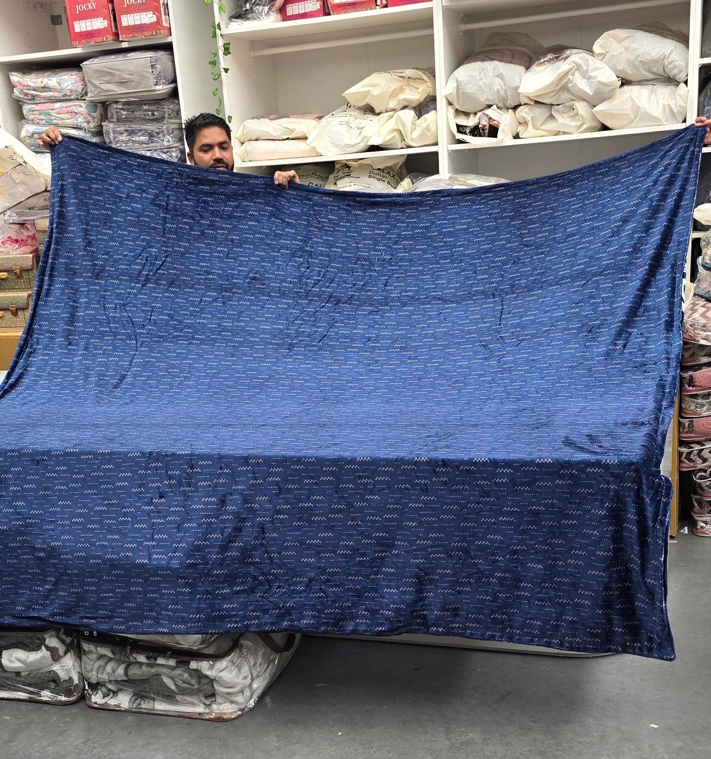 Printed All-Season Duvet Cover – Reversible