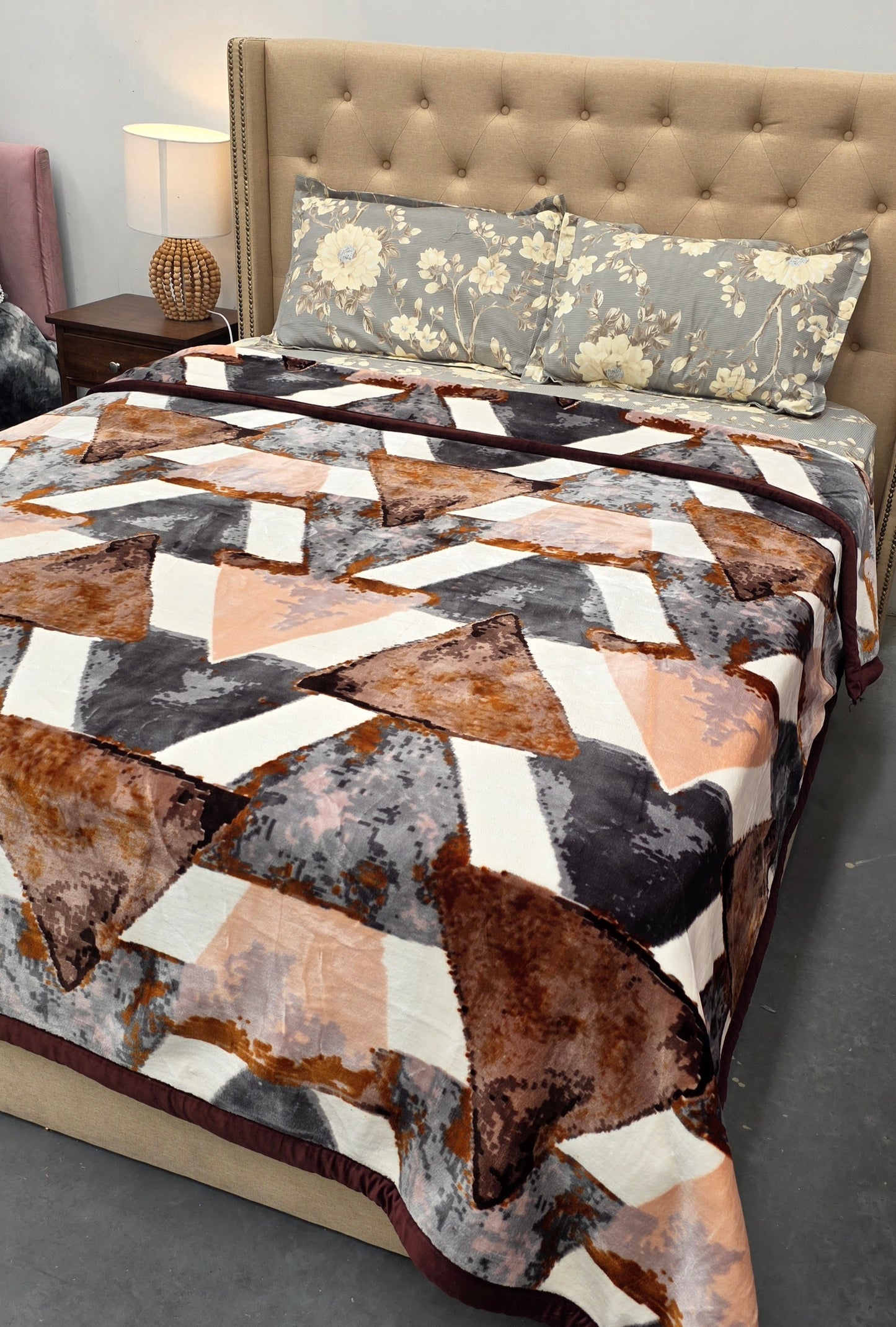 Allysa Ultra-Soft Reversible Blanket - 2 Ply