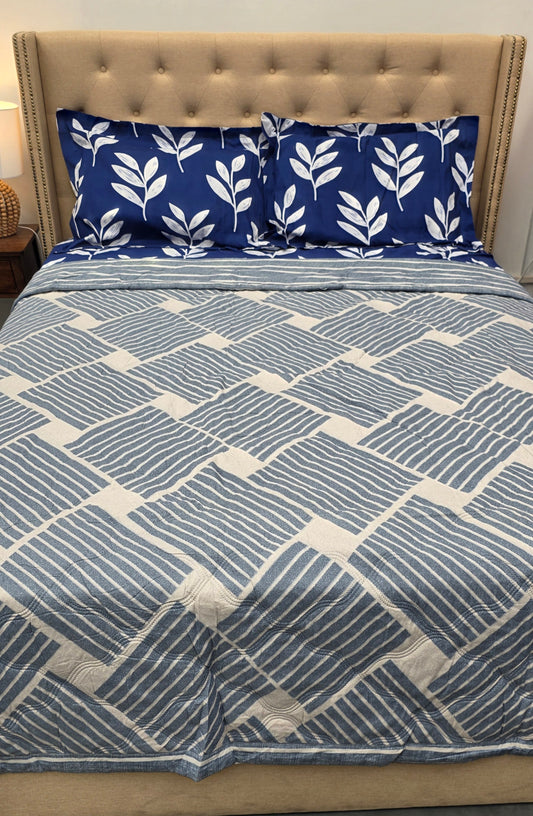 Cotton Comforter – Reversible & Lightweight
