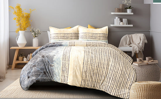 4 Pc Quilt Cover Set