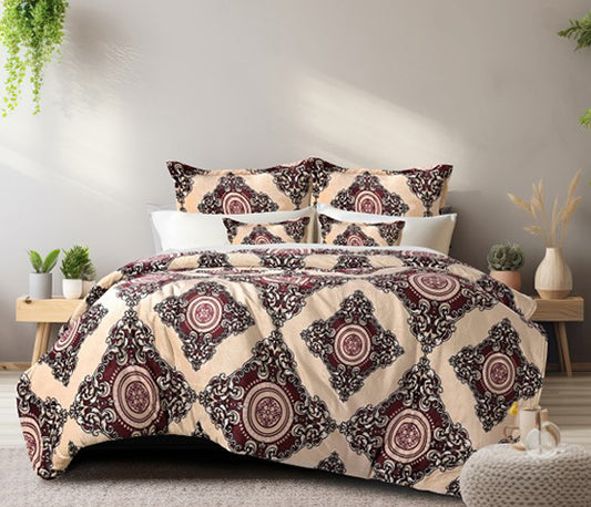 Printed All-Season Duvet Cover – Reversible