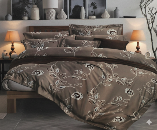 Fitted Bedsheet Set - Elastic Fit - Double Bed