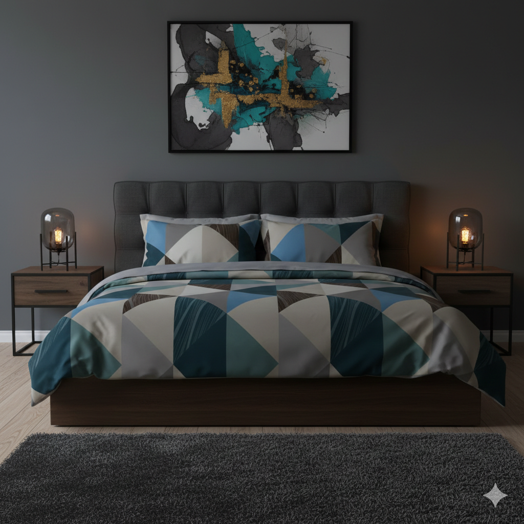 King-Size Fitted Bedsheet Set