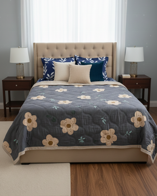 Cotton Comforter – Reversible & Lightweight