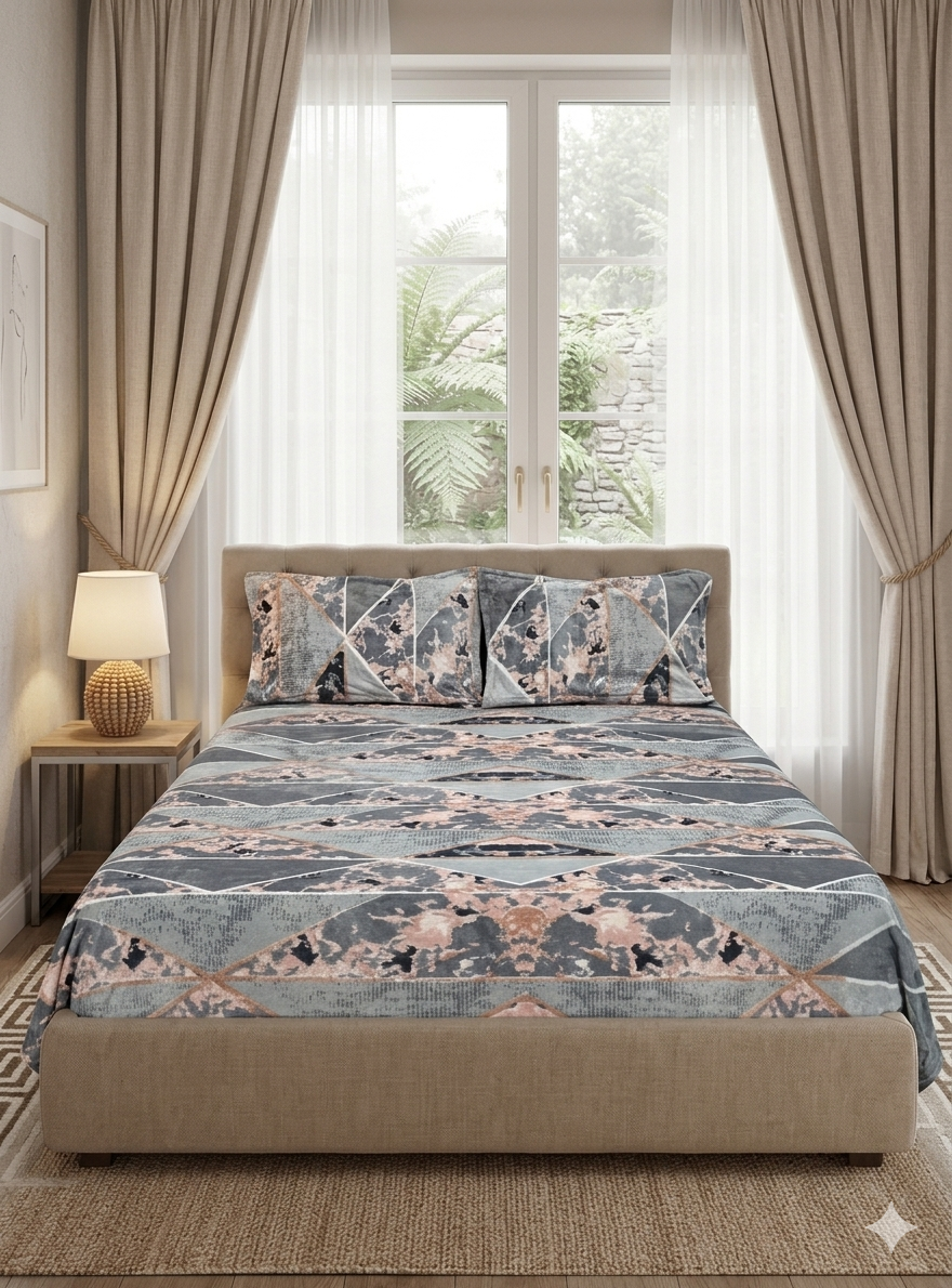 Plush Warm Bedsheet Set