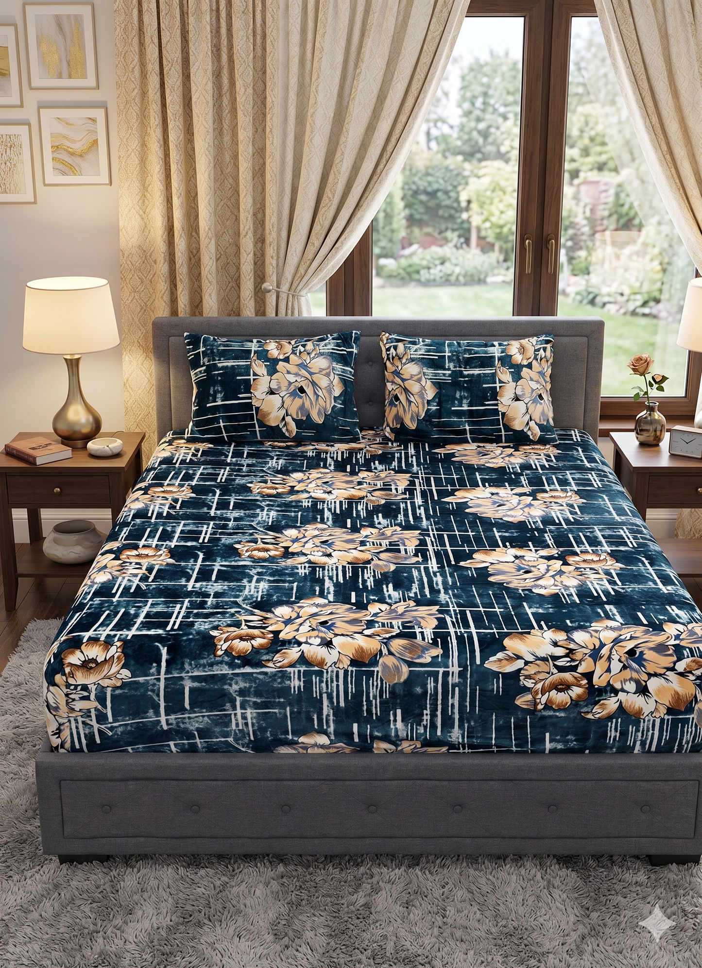 Bedsheet Set - Fitted King Size