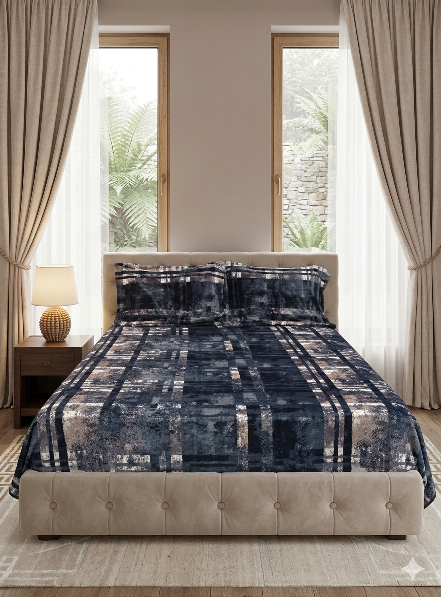 Plush Warm Bedsheet Set