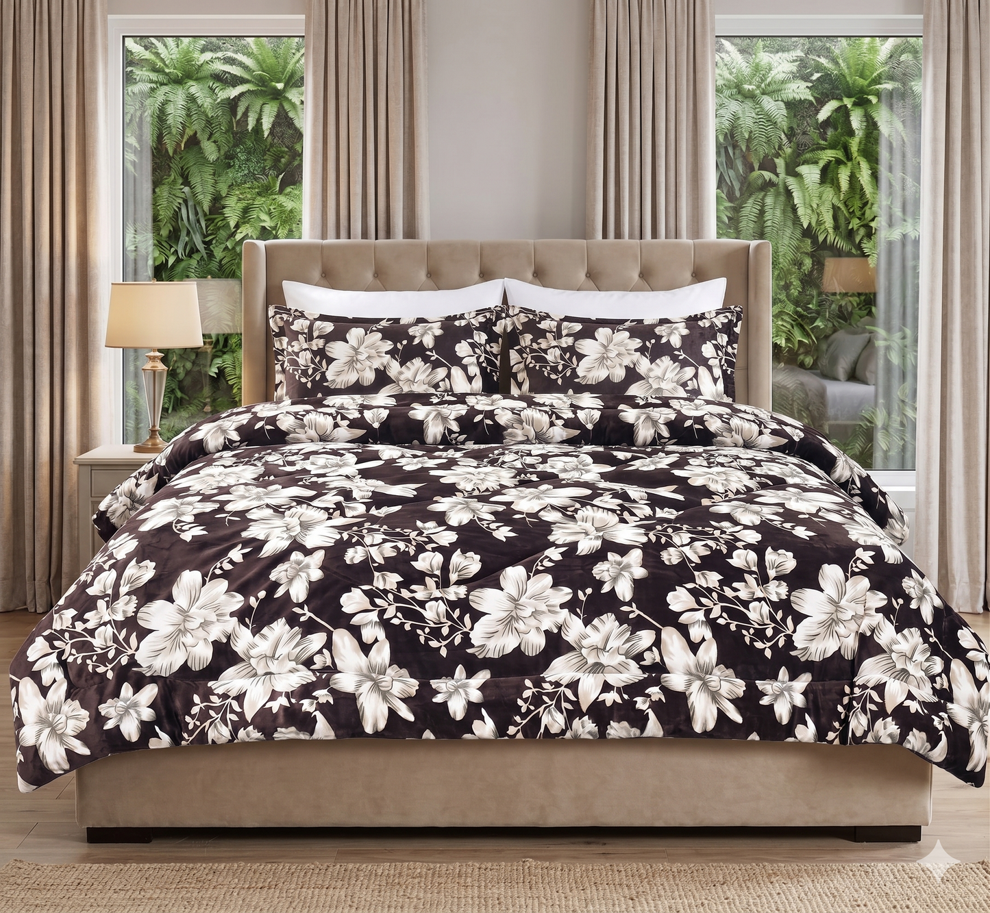 Luxury Plush Quilts – 4 Pc Set