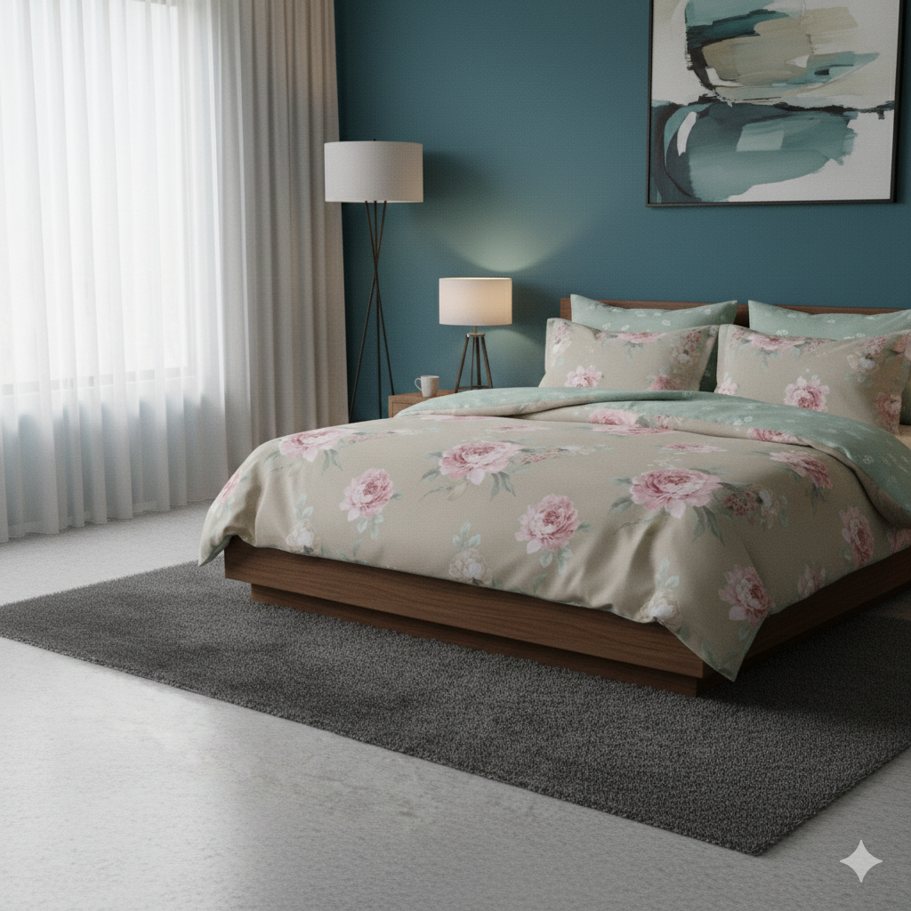 King-Size Fitted Bedsheet Set