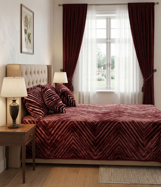 President Luxury 5 Pc Bedcover