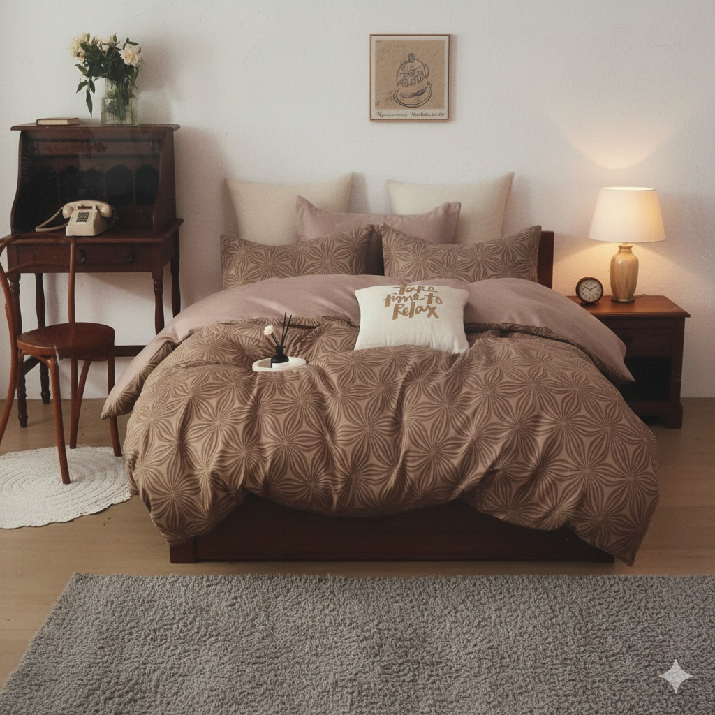 King-Size Fitted Bedsheet Set