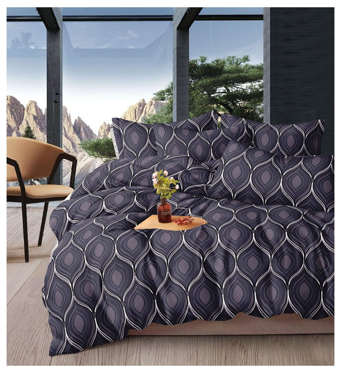 King-Size Fitted Bedsheet Set