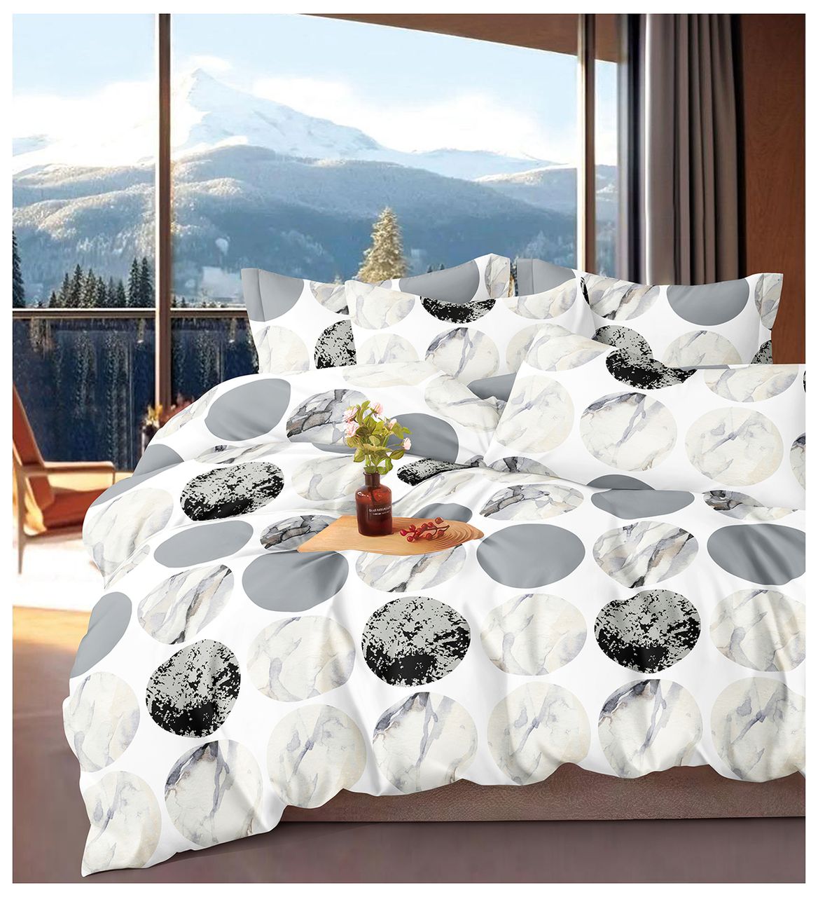 King-Size Fitted Bedsheet Set