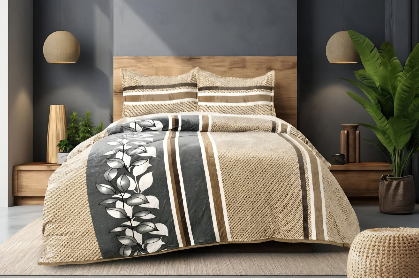 4 Pc Quilt Cover Set