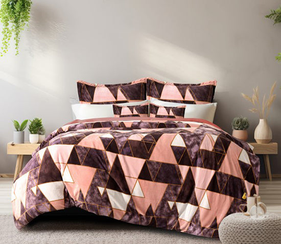 Printed All-Season Duvet Cover – Reversible