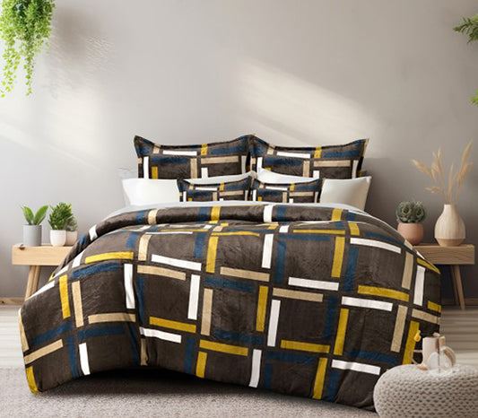 Printed All-Season Duvet Cover – Reversible