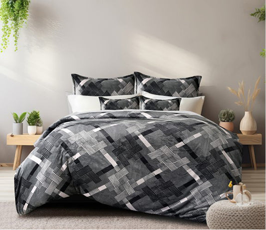 Printed All-Season Duvet Cover – Reversible