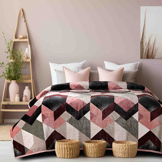 Luxury Plush Quilts – The Ultimate Comfort & Elegance In 4 Pc Set