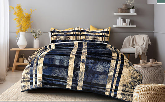 Fitted Plush Warm BedSheet - King Size