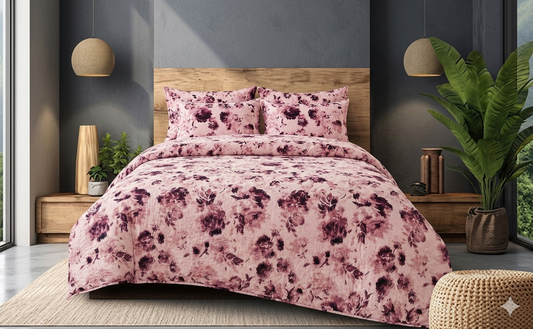 4 Pc Quilt Cover Set