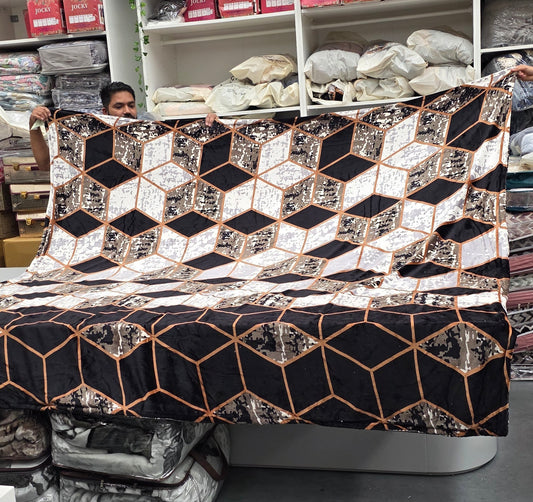 Printed All-Season Duvet Cover – Reversible