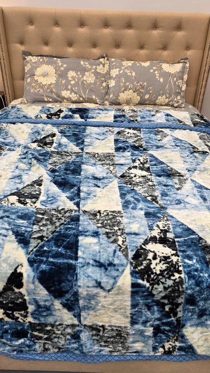 Monte Carlo Cloudy Blanket - 2 Ply