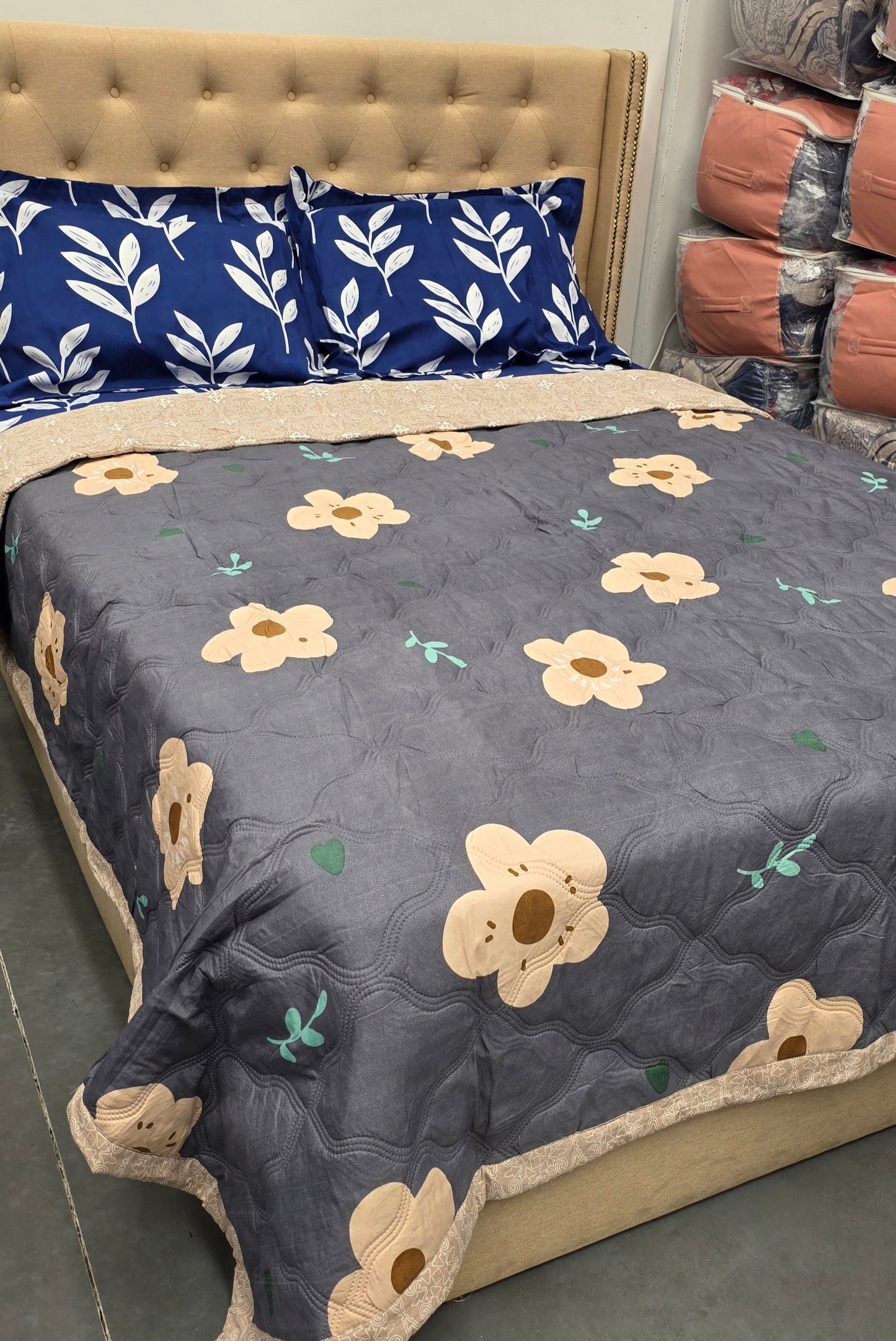 Cotton Comforter – Reversible & Lightweight