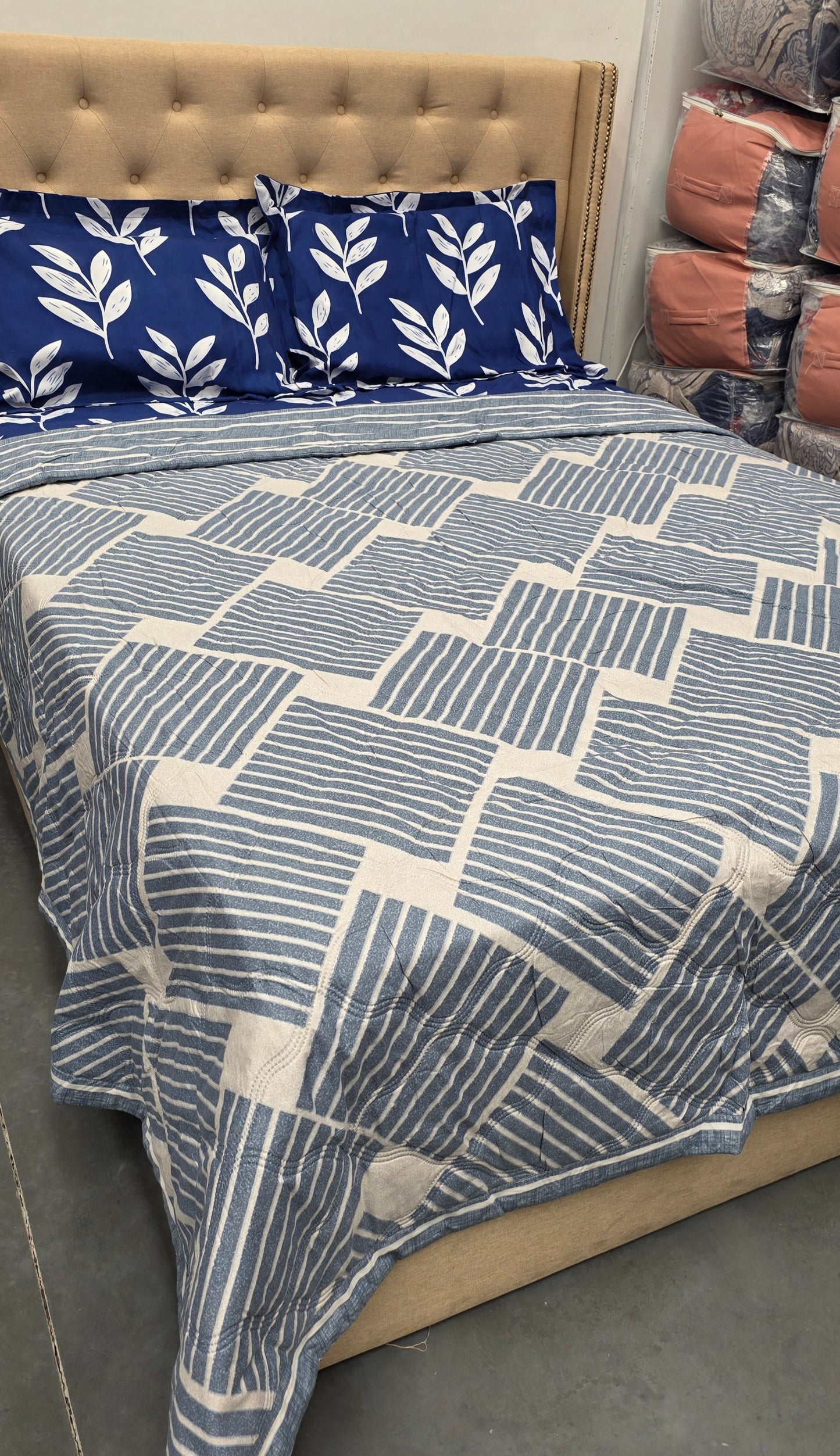 Cotton Comforter – Reversible & Lightweight