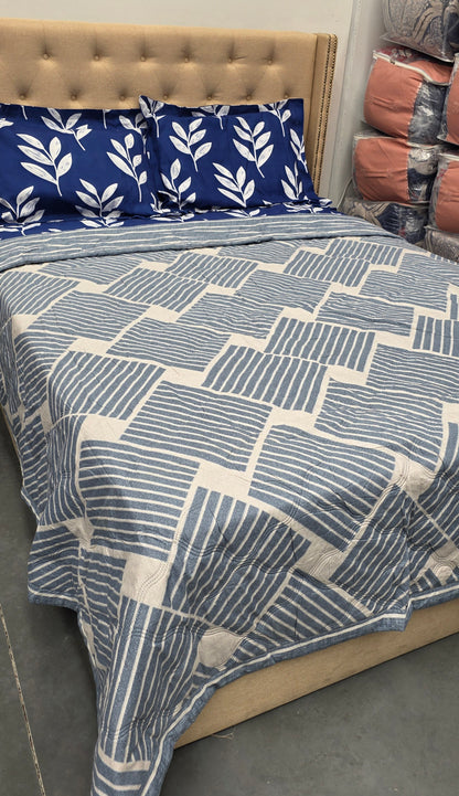 Cotton Comforter – Reversible & Lightweight