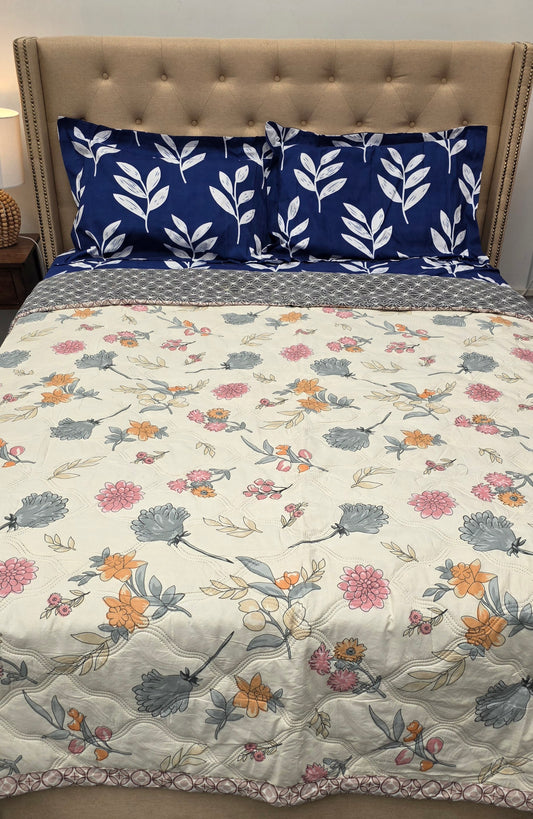 Cotton Comforter – Reversible & Lightweight