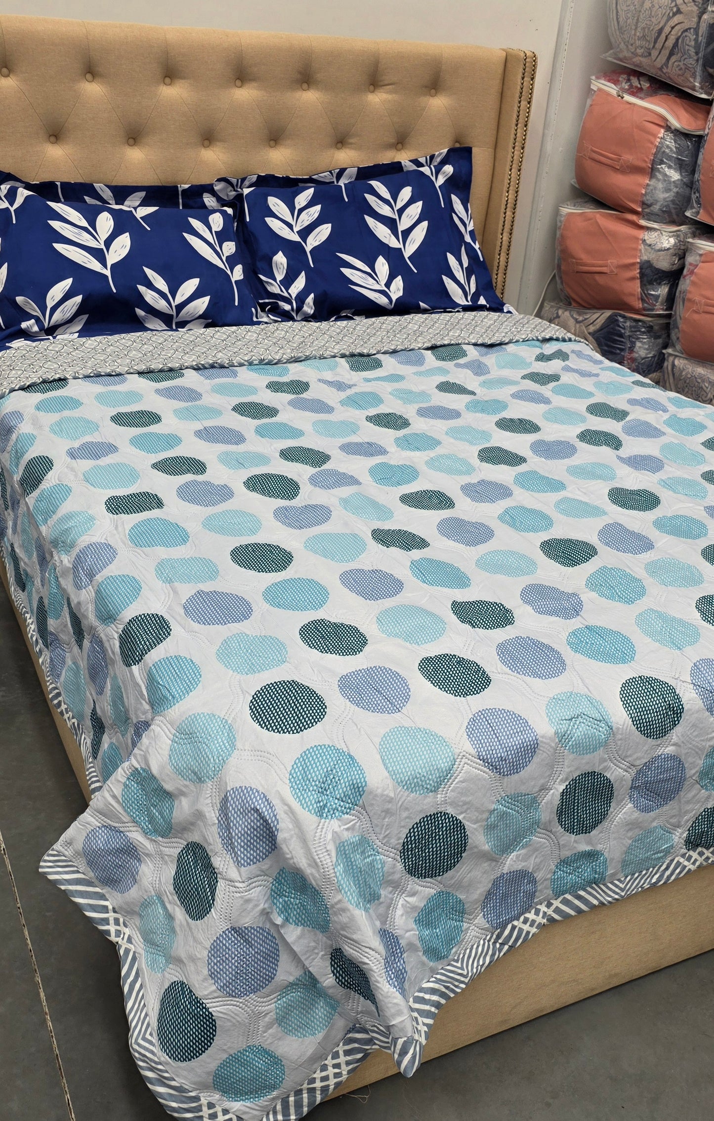 Cotton Comforter – Reversible & Lightweight