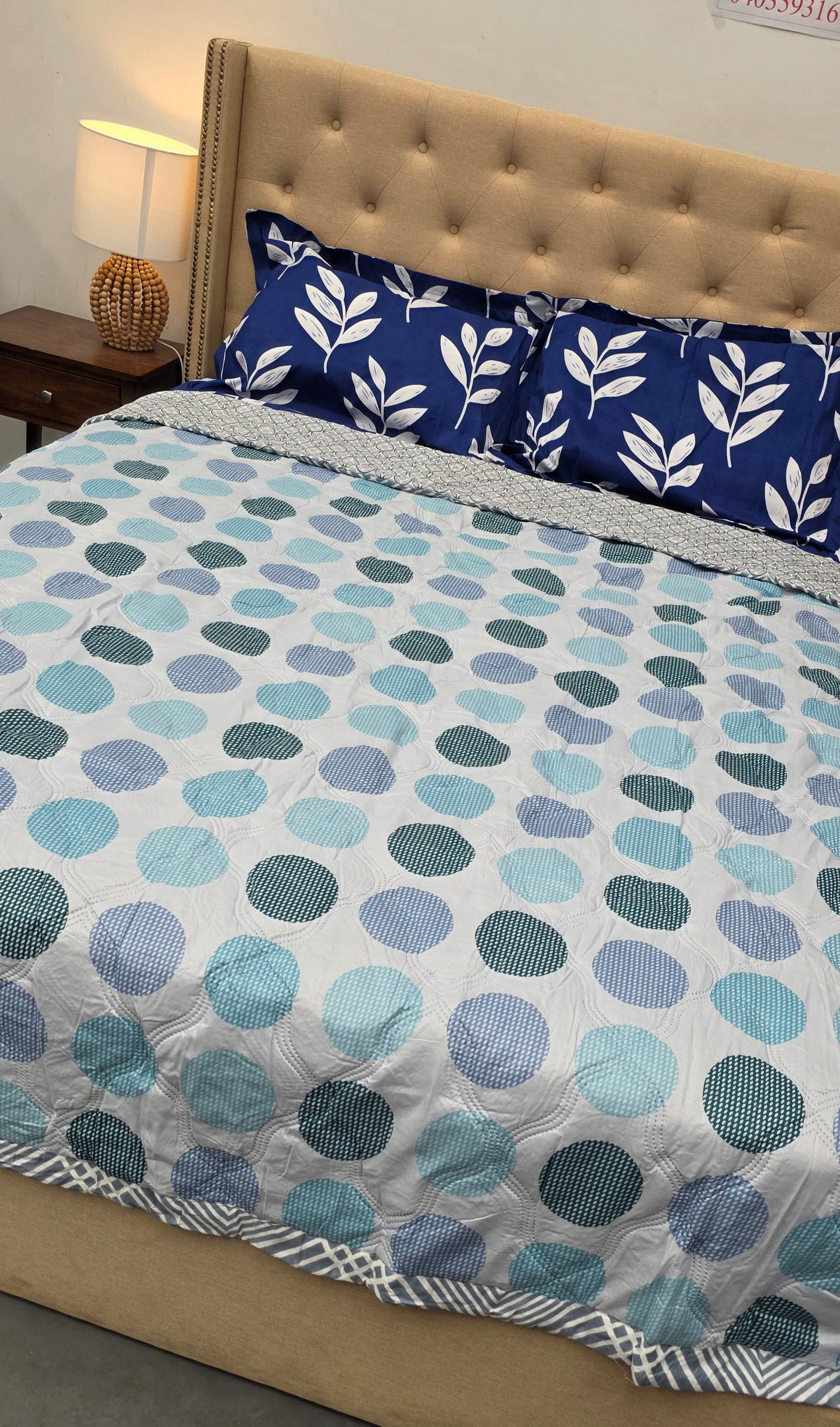 Cotton Comforter – Reversible & Lightweight