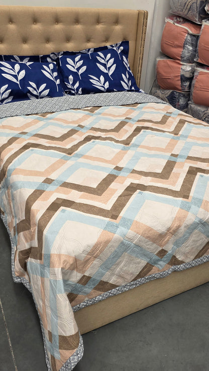 Cotton Comforter – Reversible & Lightweight