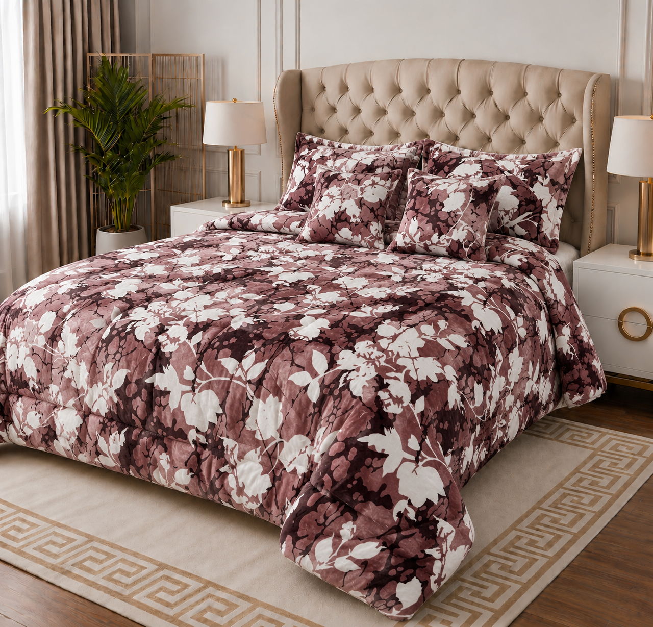 Luxury Plush Quilts – The Ultimate Comfort & Elegance in 6 Pc Set