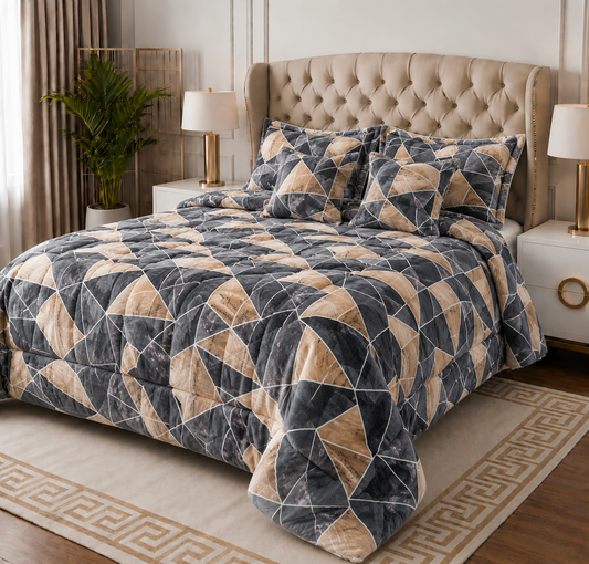 Luxury Plush Quilts – The Ultimate Comfort & Elegance in 6 Pc Set