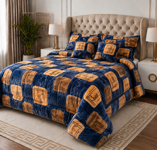 Luxury Plush Quilts – The Ultimate Comfort & Elegance in 6 Pc Set