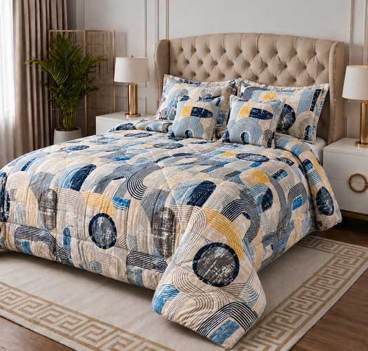 Luxury Plush Quilts – The Ultimate Comfort & Elegance in 6 Pc Set