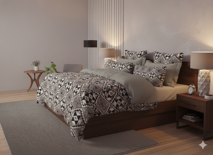 Fitted Bedsheet Set - Elastic Fit - Double Bed