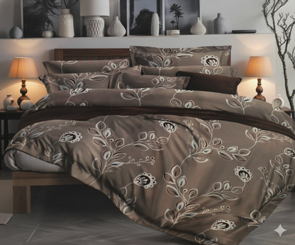 Fitted Bedsheet Set - Elastic Fit - Double Bed
