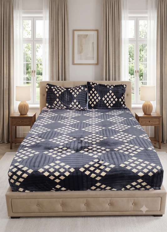 Bedsheet Set - Fitted King Size
