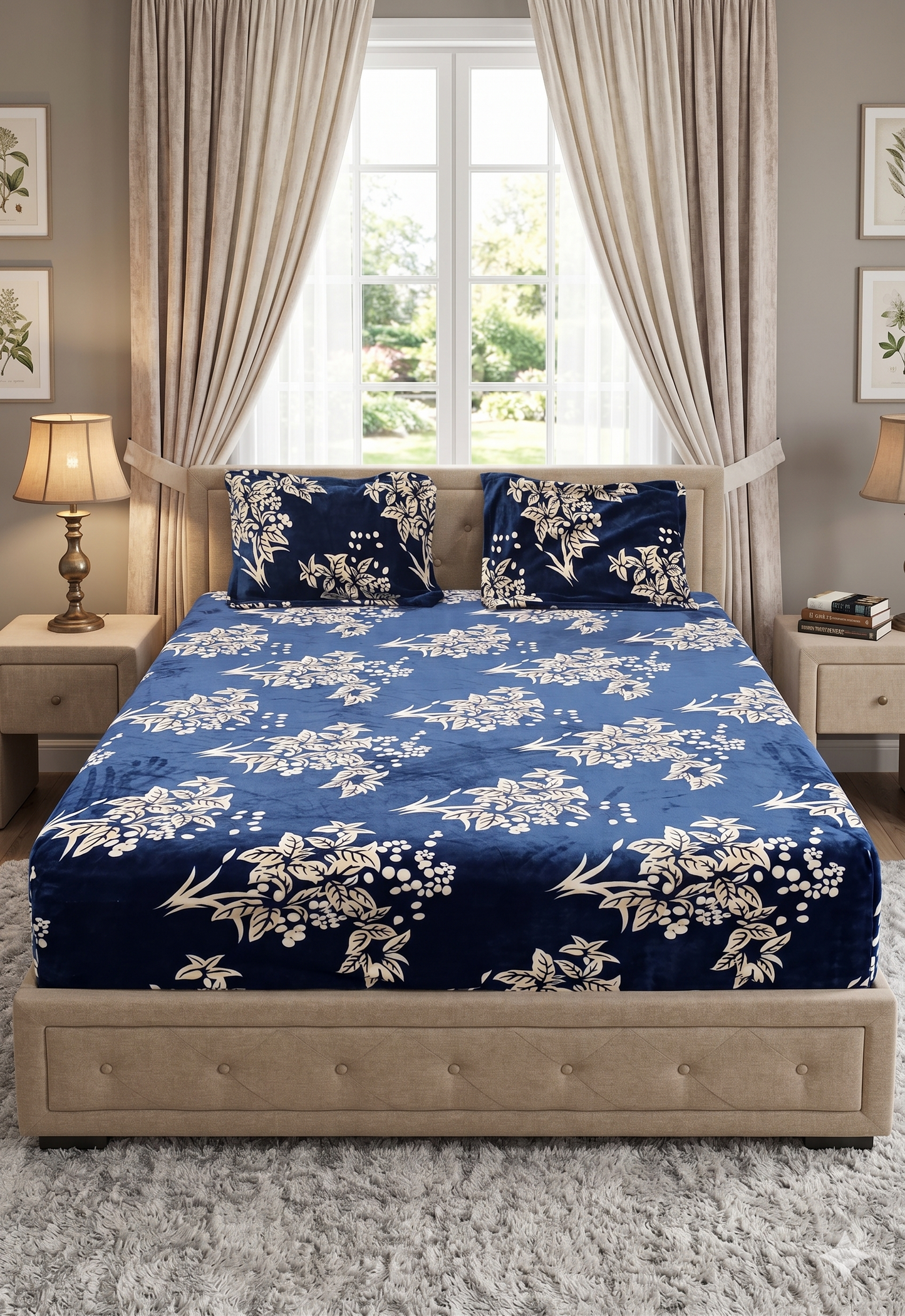 Bedsheet Set - Fitted King Size