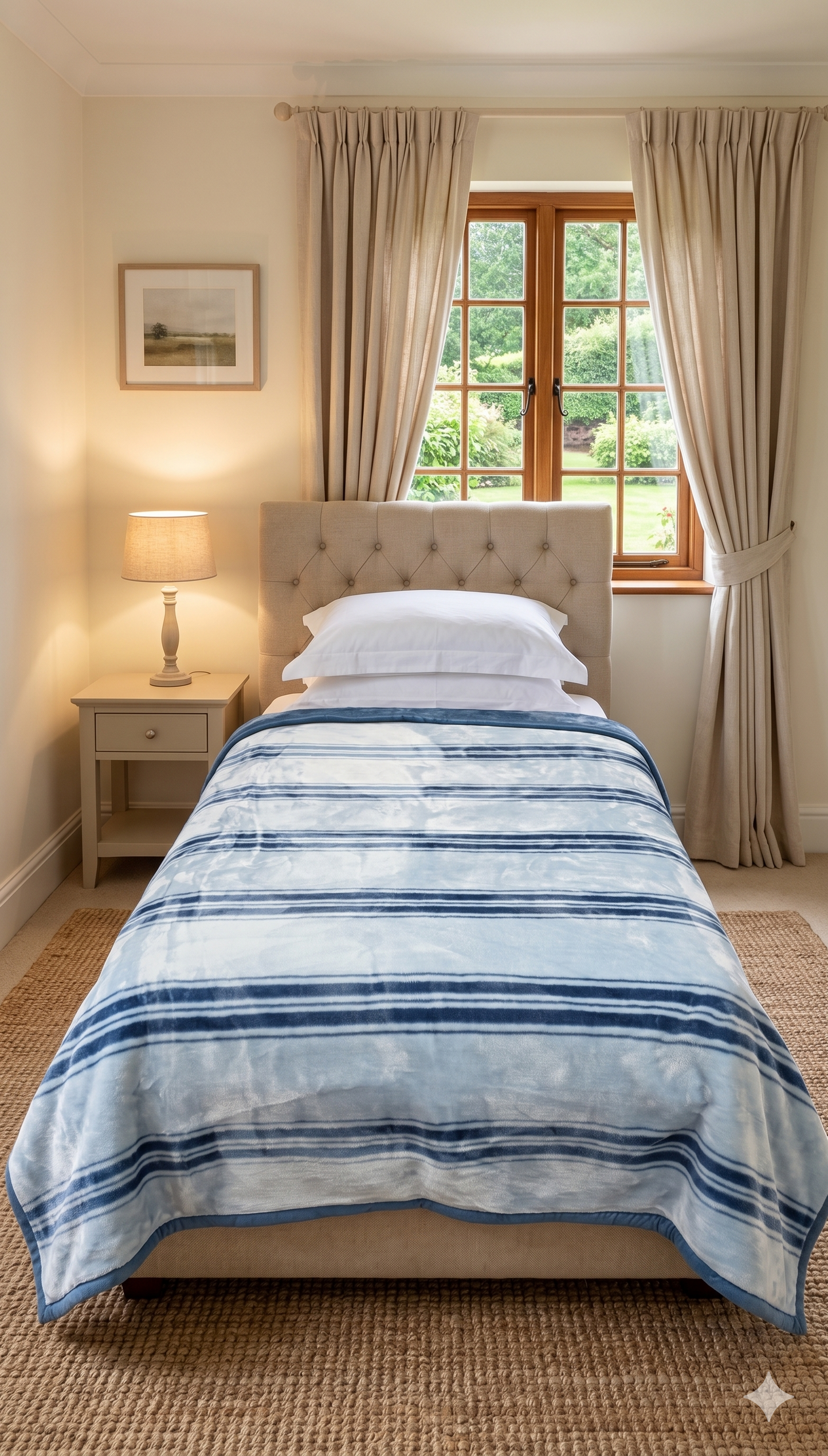 Single Bed Blanket - Reversible Design