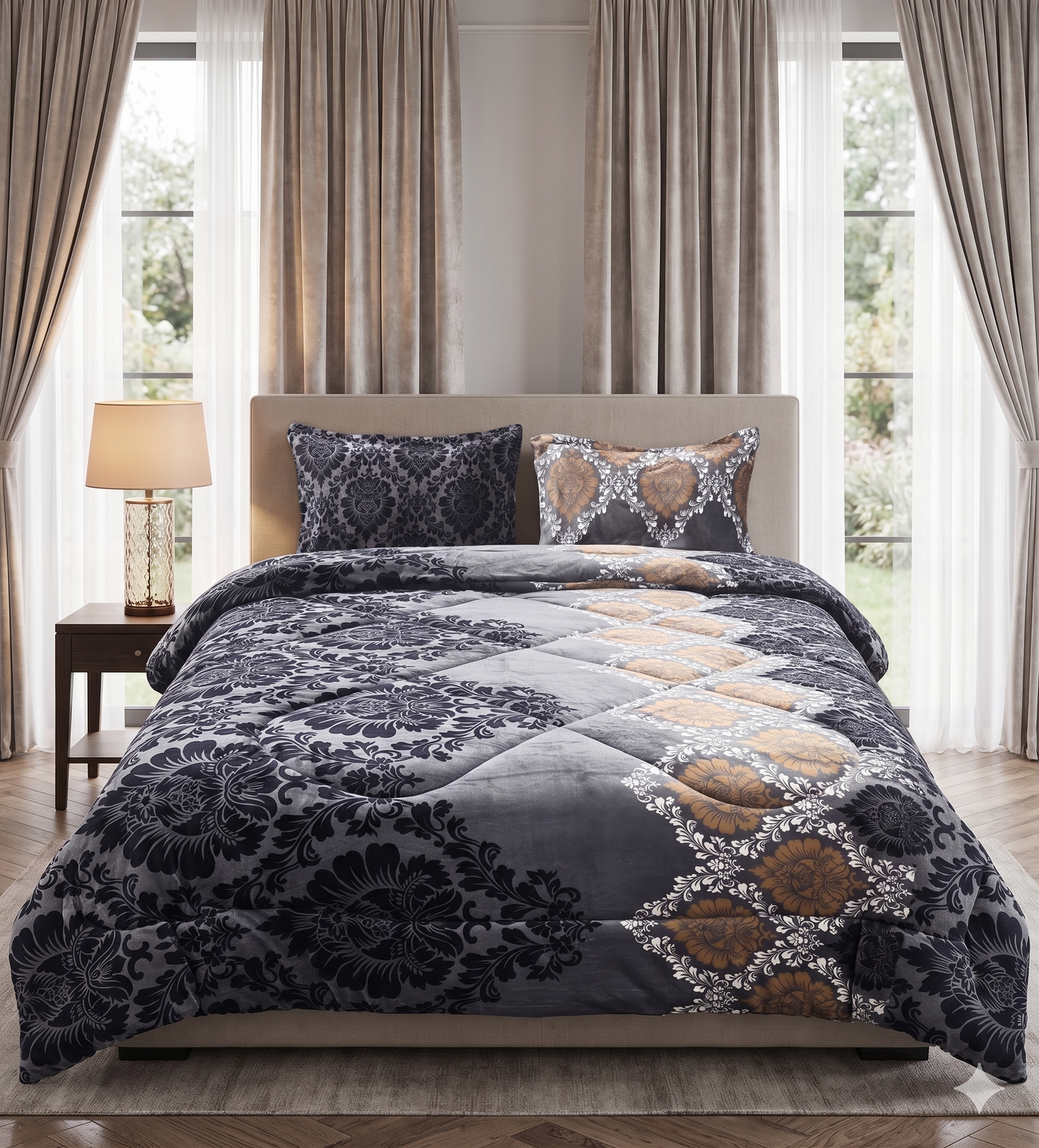 5 Pc Quilt Set
