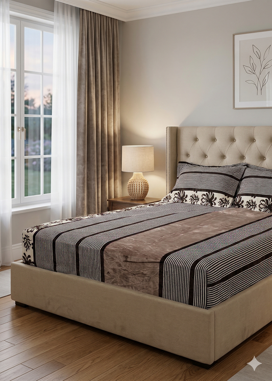 Bedsheet Set - Fitted King Size