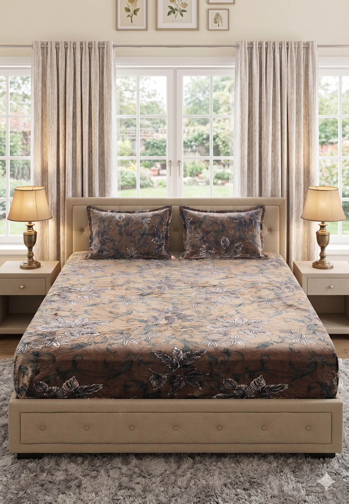 Bedsheet Set - Fitted King Size